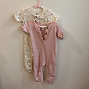 Modern Moments Set of 2 Junpsuits - 24 month